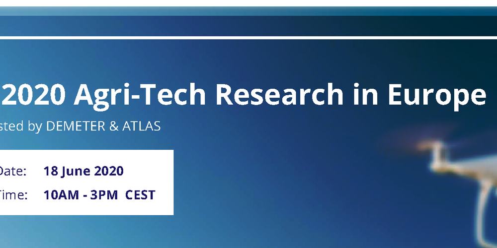 „H2020 Agri-Tech Research in Europe“ online webinář