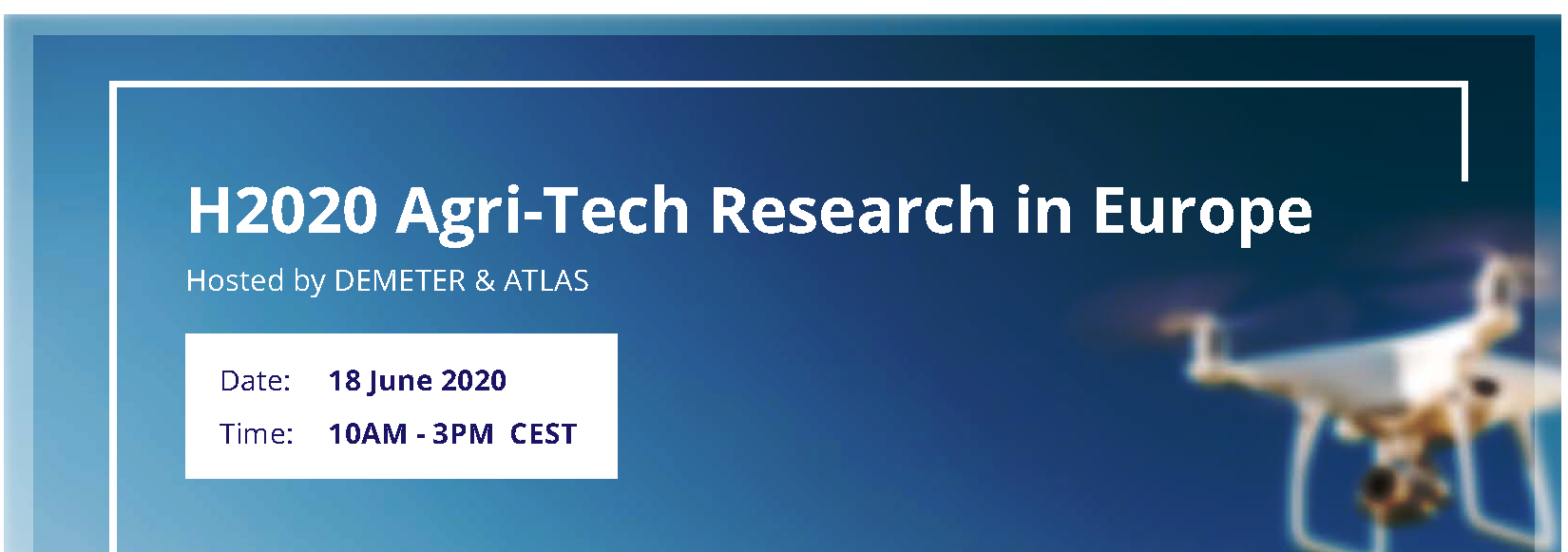 „H2020 Agri-Tech Research in Europe“ online webinář