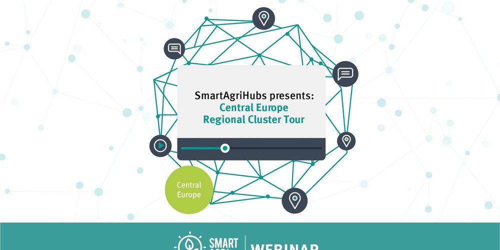 SmartAgriHubs Central Europe Regional Cluster Tour – záznam webináře