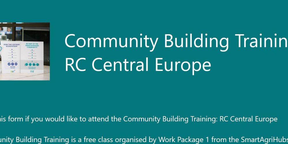 Community Bulding Training