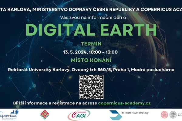 Digital Earth (informační den) - 13. května 2024 v Praze