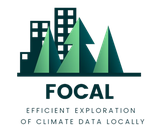 Efficient Exploration of Climate Data Locally
