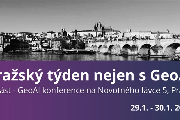 Pražský týden nejen s GeoAI