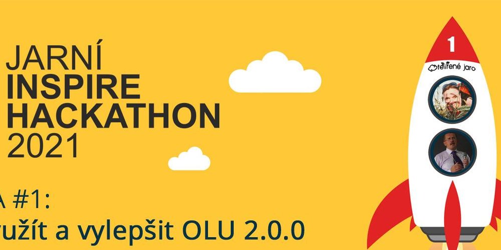 Jarní INSPIRE Hackathon startuje výzvou #1 Jak využít a vylepšit OLU 2.0.0