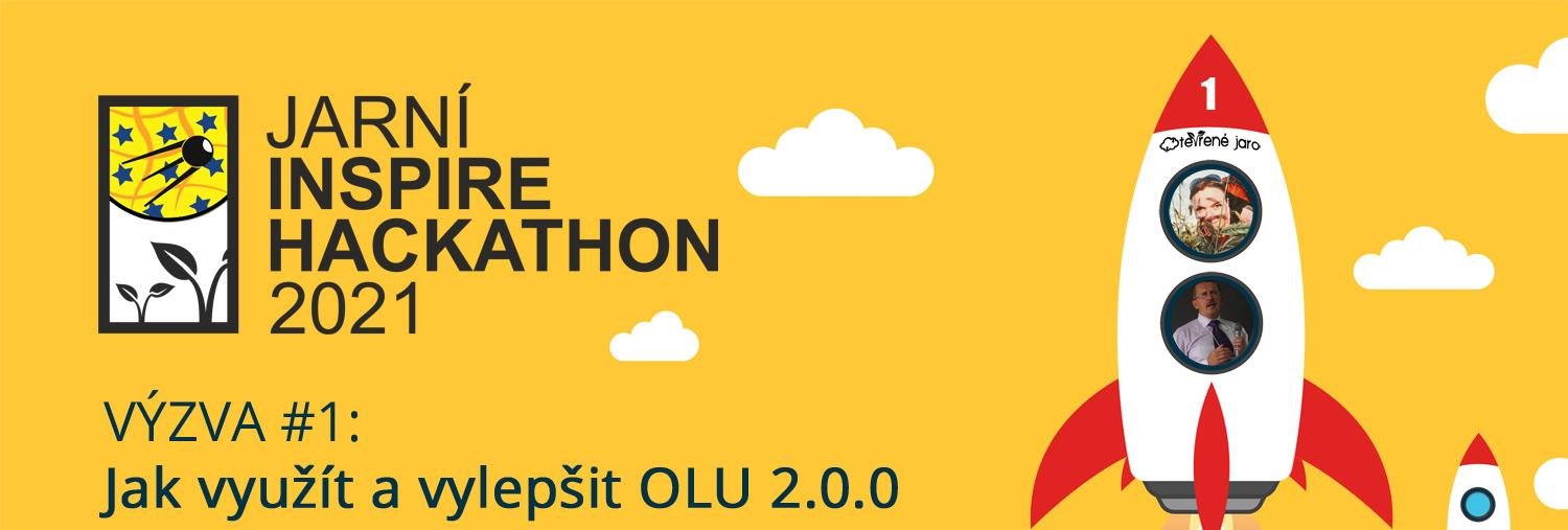 Jarní INSPIRE Hackathon startuje výzvou #1 Jak využít a vylepšit OLU 2.0.0
