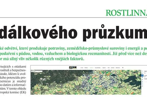 Využití dálkového průzkumu Země